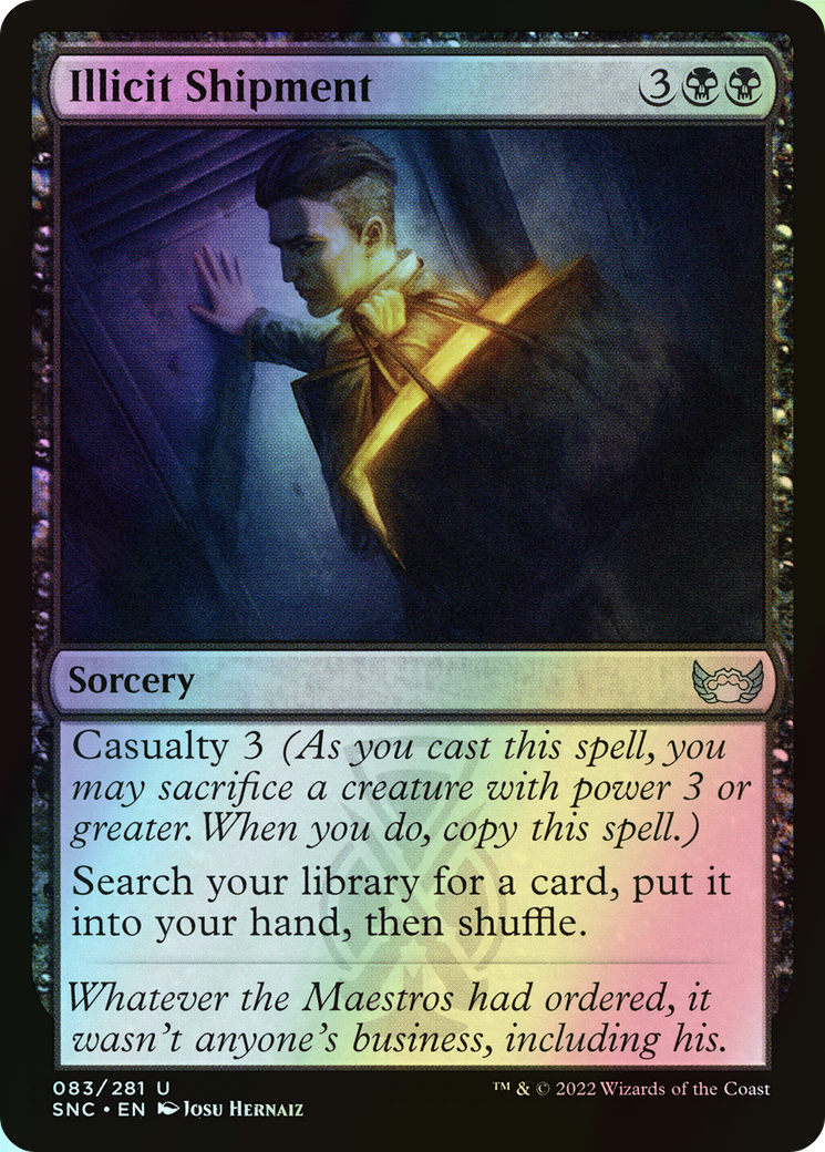 Illicit Shipment (SNC) #83 [EN/F]