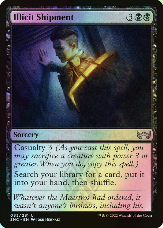Illicit Shipment (SNC) #83 [EN/F]