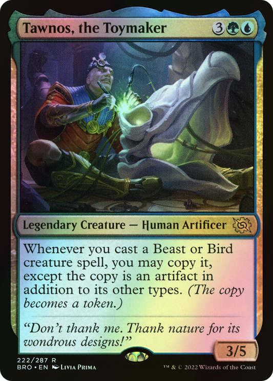 Tawnos, the Toymaker (BRO) #222 [EN/F]
