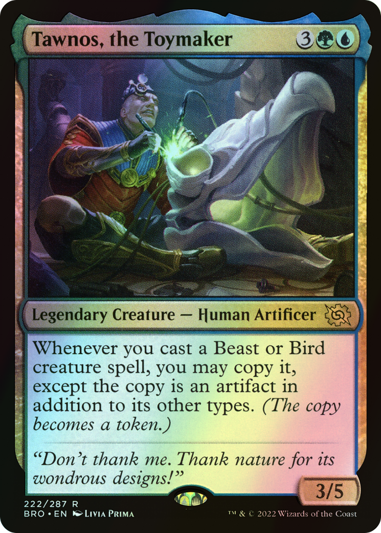 Tawnos, the Toymaker (BRO) #222 [EN/F]