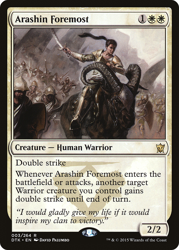 Arashin Foremost (DTK) #3 [EN/N]