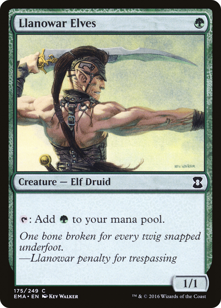 Llanowar Elves (EMA) #175 [EN/N] s/o