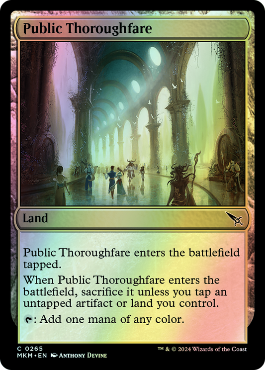 Public Thoroughfare (MKM) #265 [EN/F] s/o