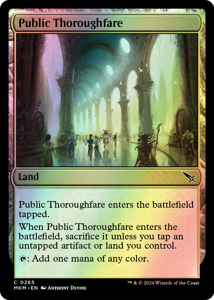 Public Thoroughfare (MKM) #265 [EN/F] s/o