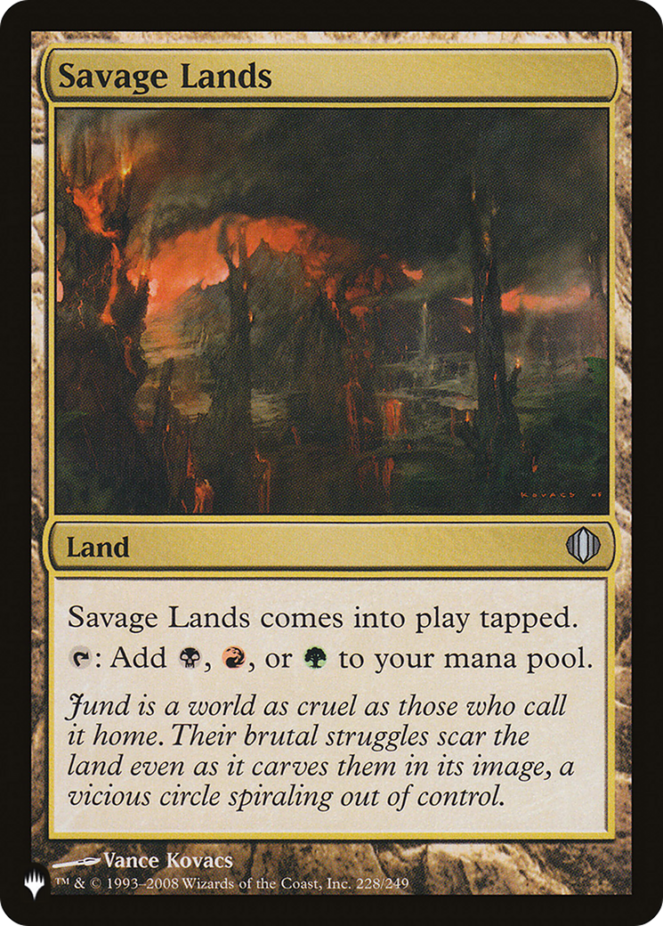 Savage Lands (PLST) #ALA-228 [EN/N]