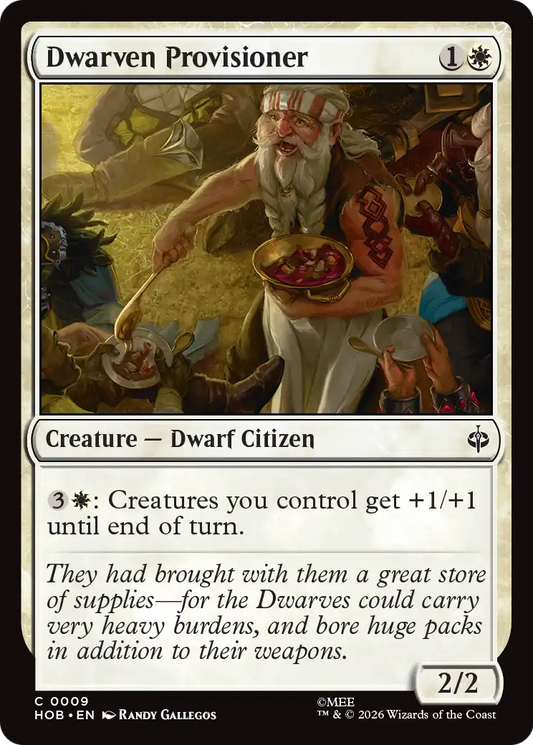 Dwarven Provisioner (HOB) #9 [EN/N]