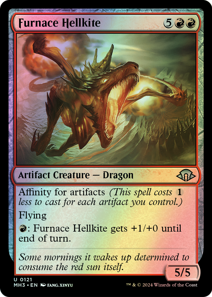 Furnace Hellkite (MH3) #121 [EN/F] s/o