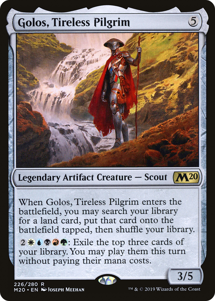 Golos, Tireless Pilgrim (M20) #226 [EN/N] s/o