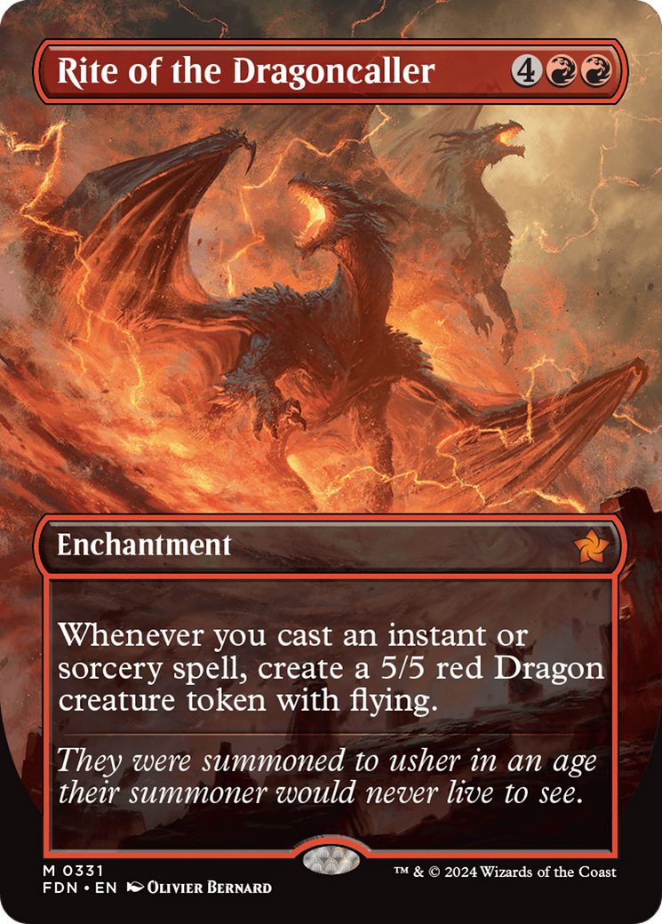 Rite of the Dragoncaller (FDN) #331 [EN/N] s/o