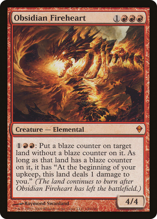Obsidian Fireheart (ZEN) #140 [EN/N]