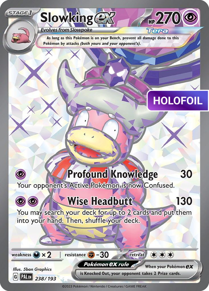 Slowking ex - 238/193 (PAL) #238 [EN/H] s/o
