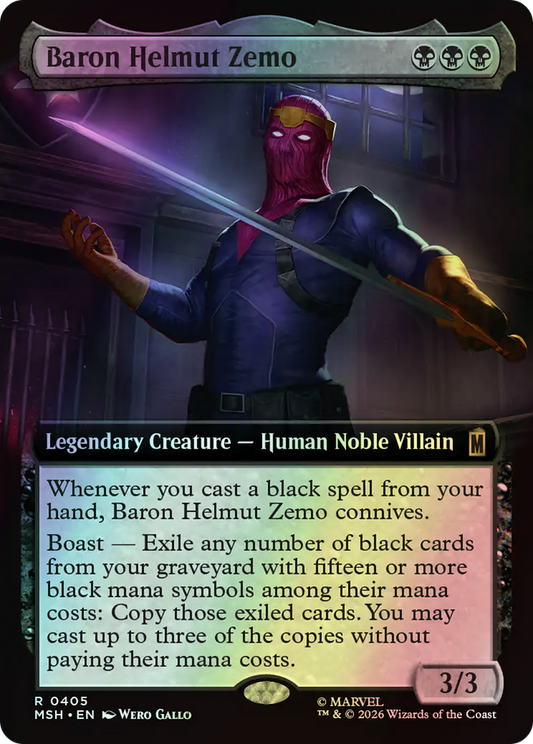 Baron Helmut Zemo (MSH) #405 [EN/F]