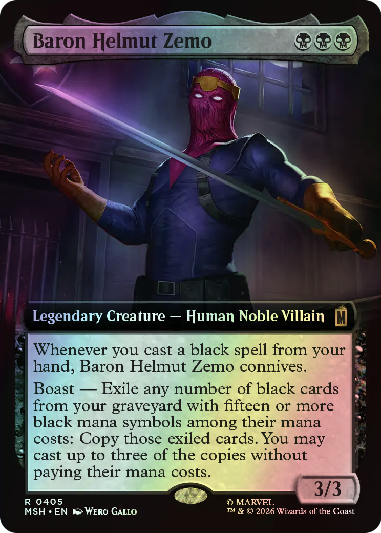 Baron Helmut Zemo (MSH) #405 [EN/F]
