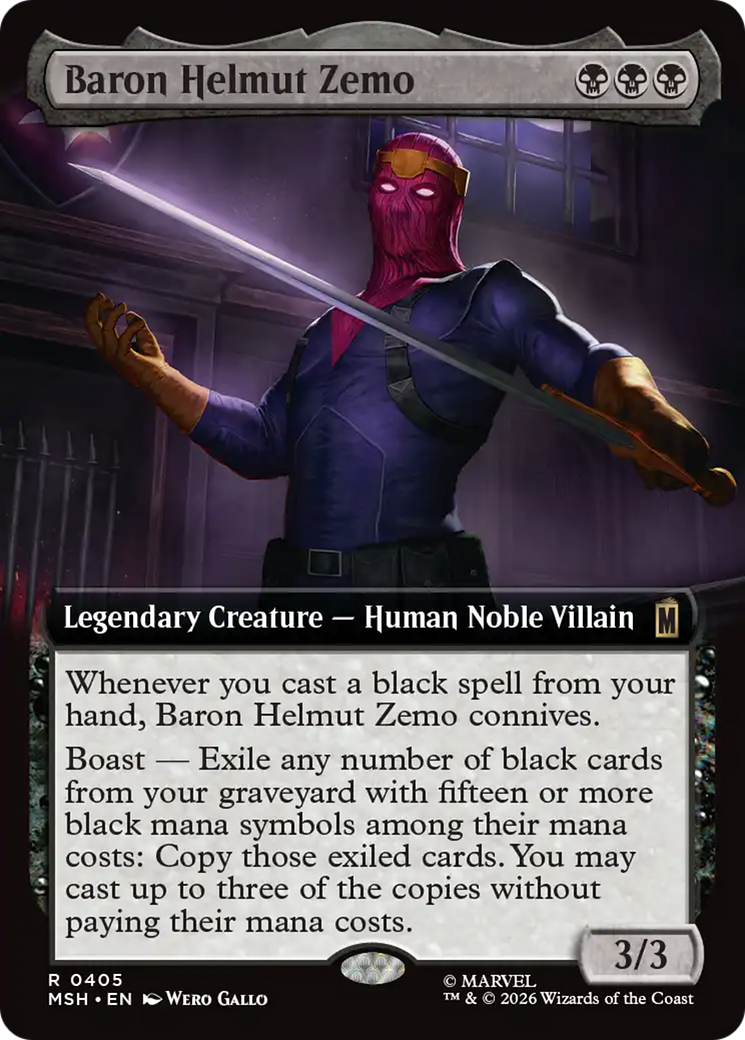 Baron Helmut Zemo (MSH) #405 [EN/N]