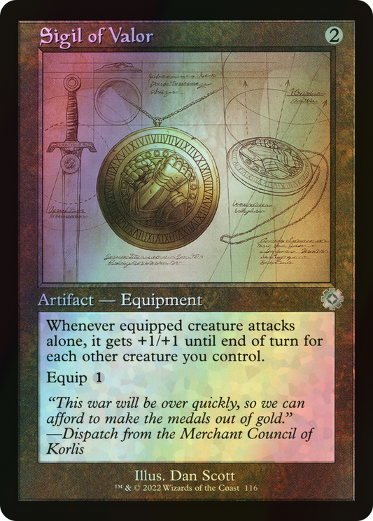 Sigil of Valor (BRR) #116 [EN/F]