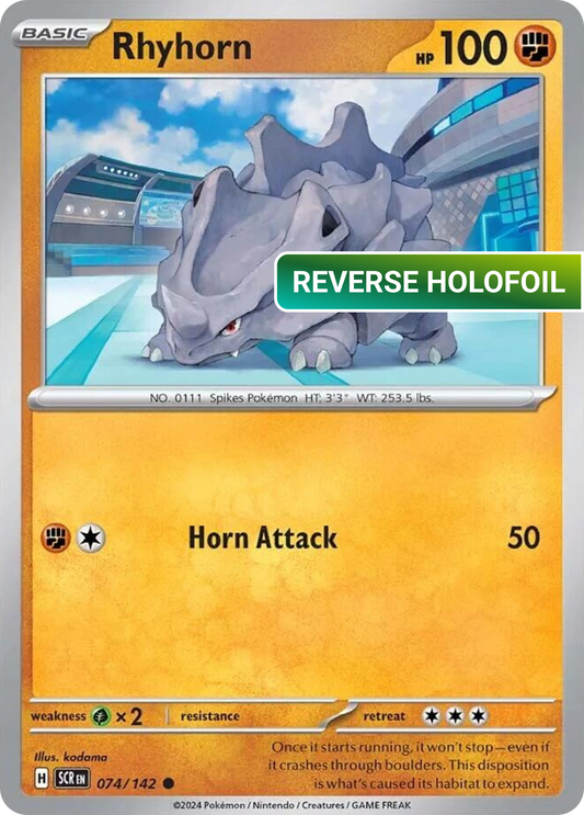 Rhyhorn (SCR) #74 [EN/R]