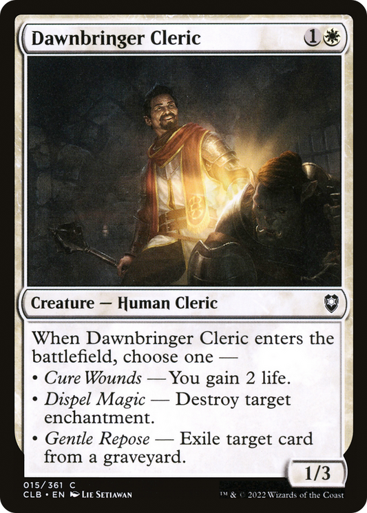 Dawnbringer Cleric (CLB) #15 [EN/N] s/o