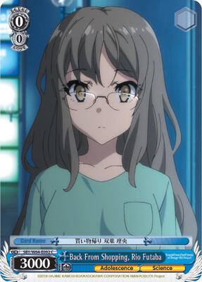 Back From Shopping, Rio Futaba (SBY/W64) #SBY/W64-E092 [EN]