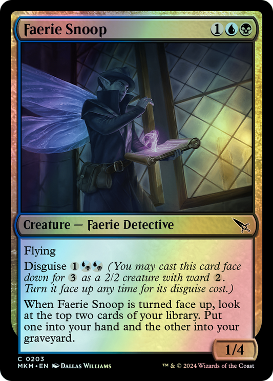 Faerie Snoop (MKM) #203 [EN/F]