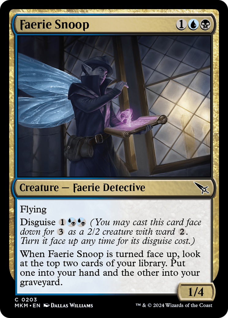 Faerie Snoop (MKM) #203 [EN/N]