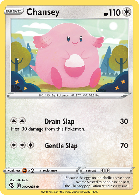 Chansey (FST) #202 [EN/N] s/o