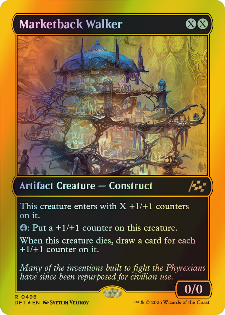 Marketback Walker - Firstplace Foil (DFT) #498 [EN/F]