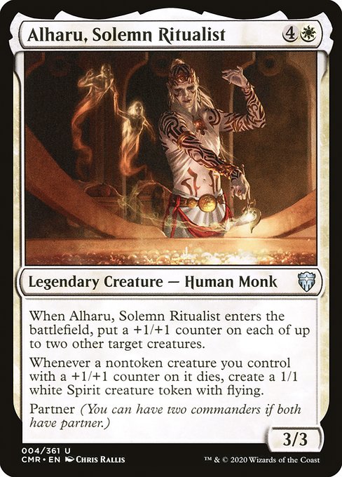 Alharu, Solemn Ritualist (CMR) #4 [EN/N]