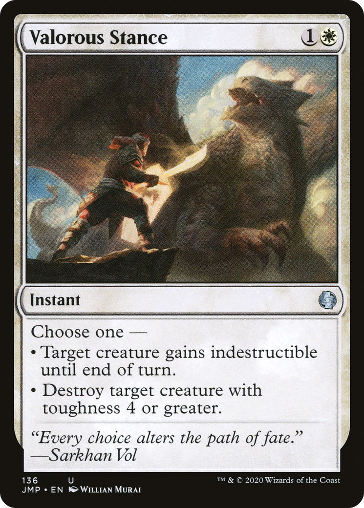 Valorous Stance (JMP) #136 [EN/N]