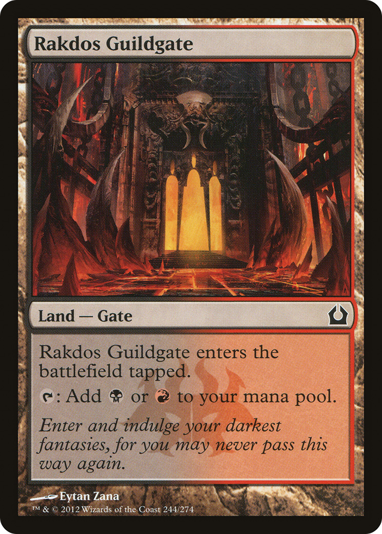 Rakdos Guildgate (RTR) #244 [EN/N]