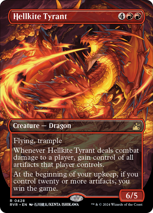 Hellkite Tyrant (RVR) #428 [EN/N] s/o