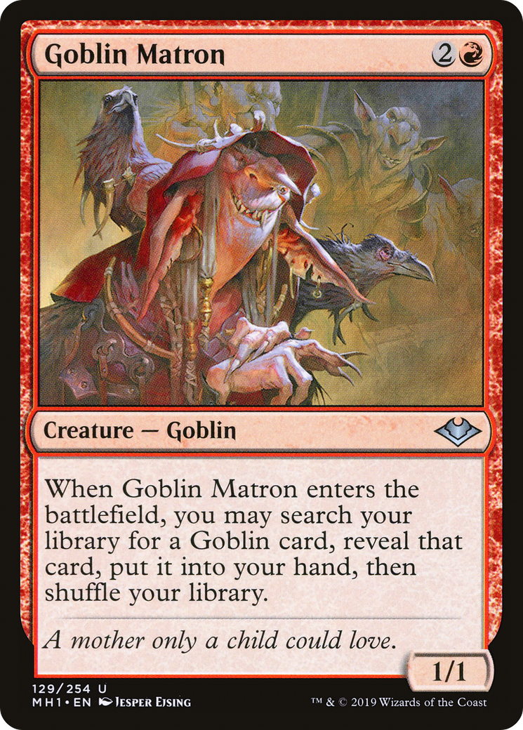 Goblin Matron (MH1) #129 [EN/N] s/o