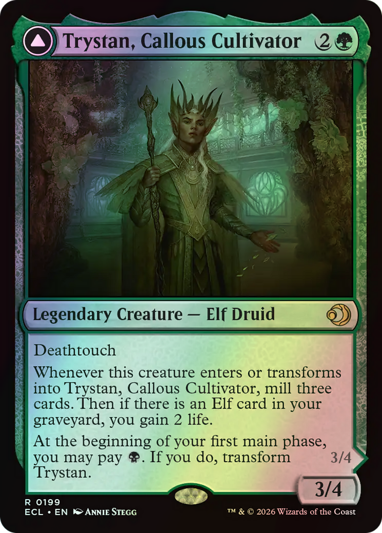Trystan, Callous Cultivator // Trystan, Penitent Culler (ECL) #199 [EN/F]