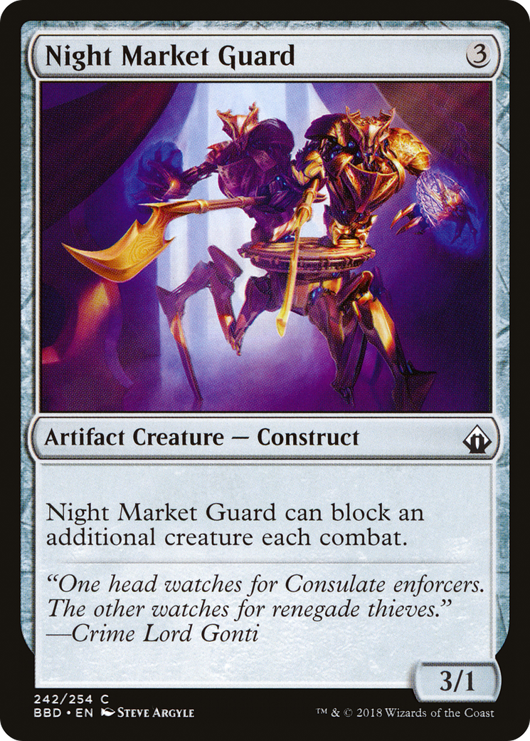 Night Market Guard (BBD) #242 [EN/N]