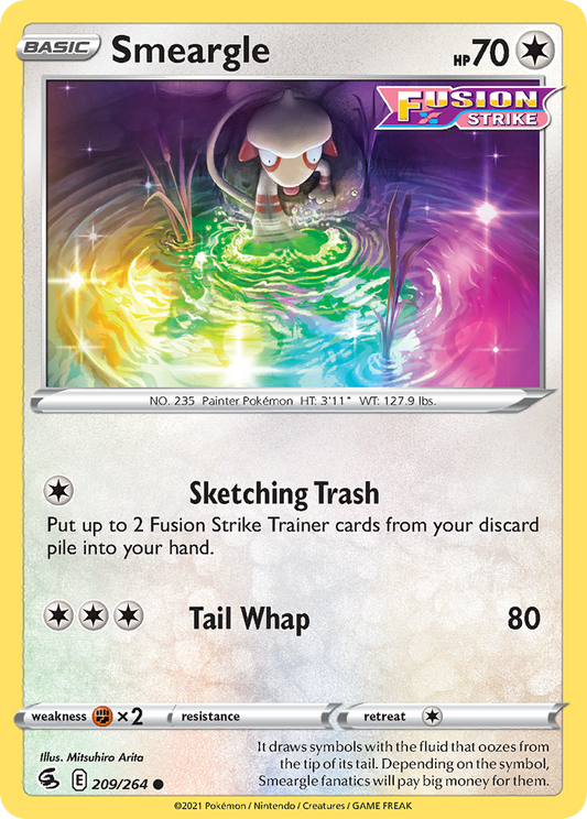 Smeargle (FST) #209 [EN/N] s/o