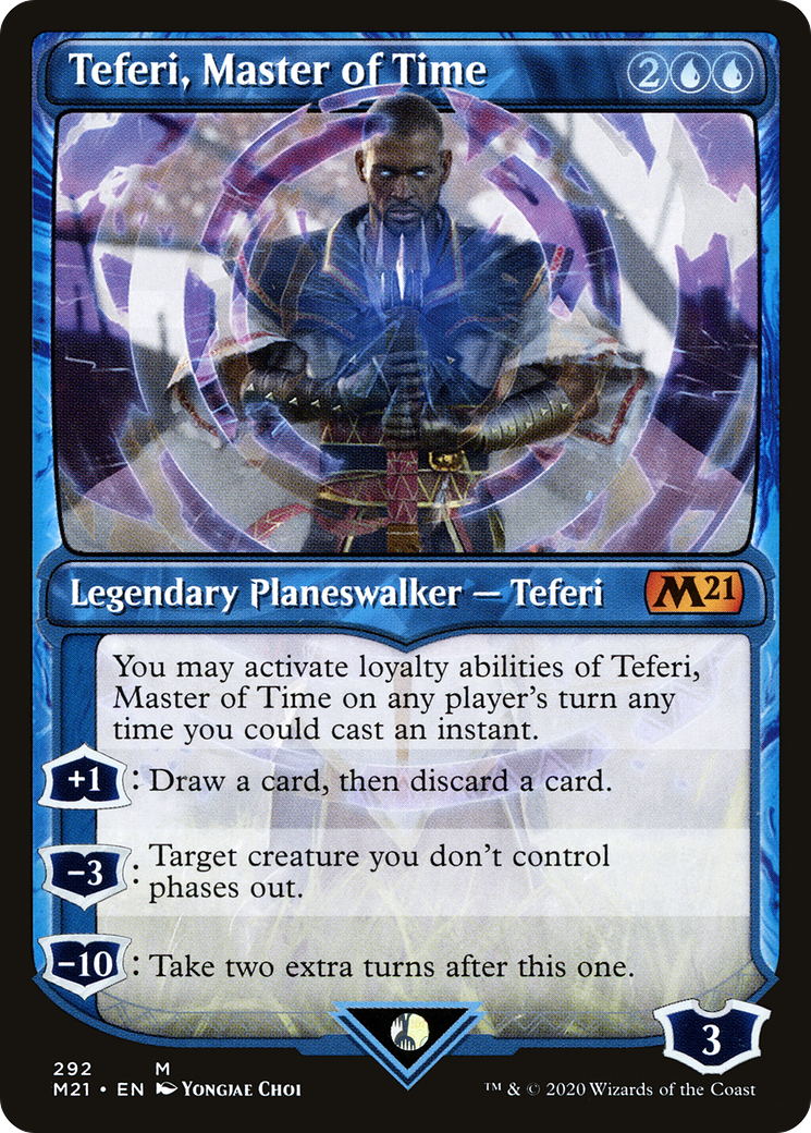 Teferi, Master of Time (M21) #292 [EN/N] s/o