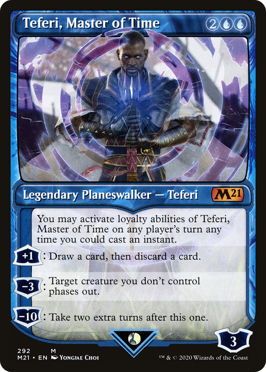 Teferi, Master of Time (M21) #292 [EN/N] s/o