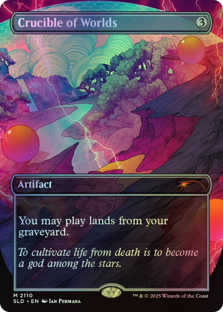 Crucible of Worlds - Galaxy Foil (SLD) #2110 [EN/F]