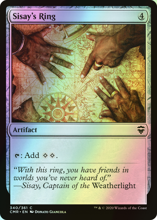 Sisay's Ring (CMR) #340 [EN/F]