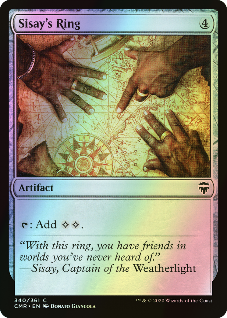 Sisay's Ring (CMR) #340 [EN/F] s/o