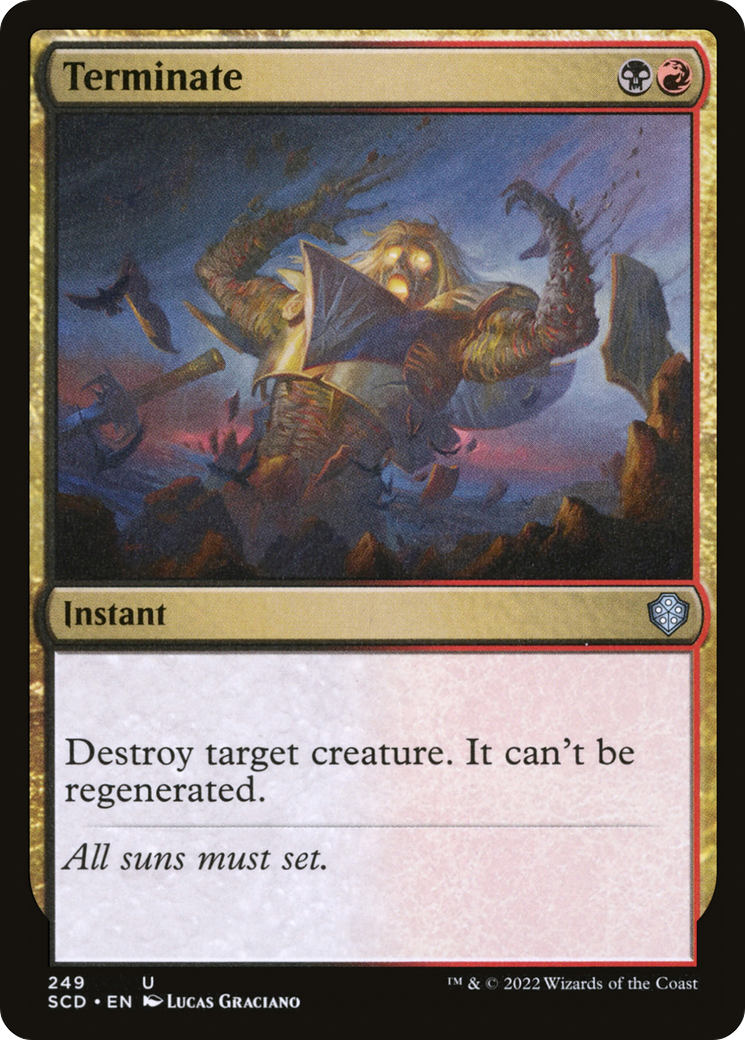 Terminate (SCD) #249 [EN/N] s/o