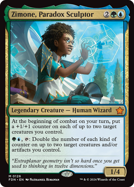 Zimone, Paradox Sculptor (FDN) #126 [EN/N]
