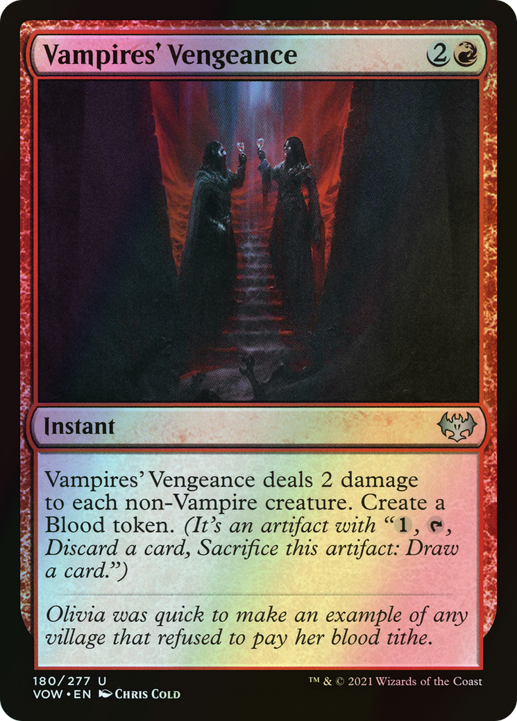 Vampires' Vengeance (VOW) #180 [EN/F] s/o
