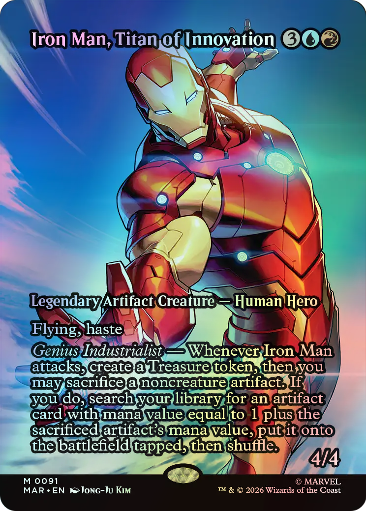 Iron Man, Titan of Innovation (MAR) #91 [EN/F]