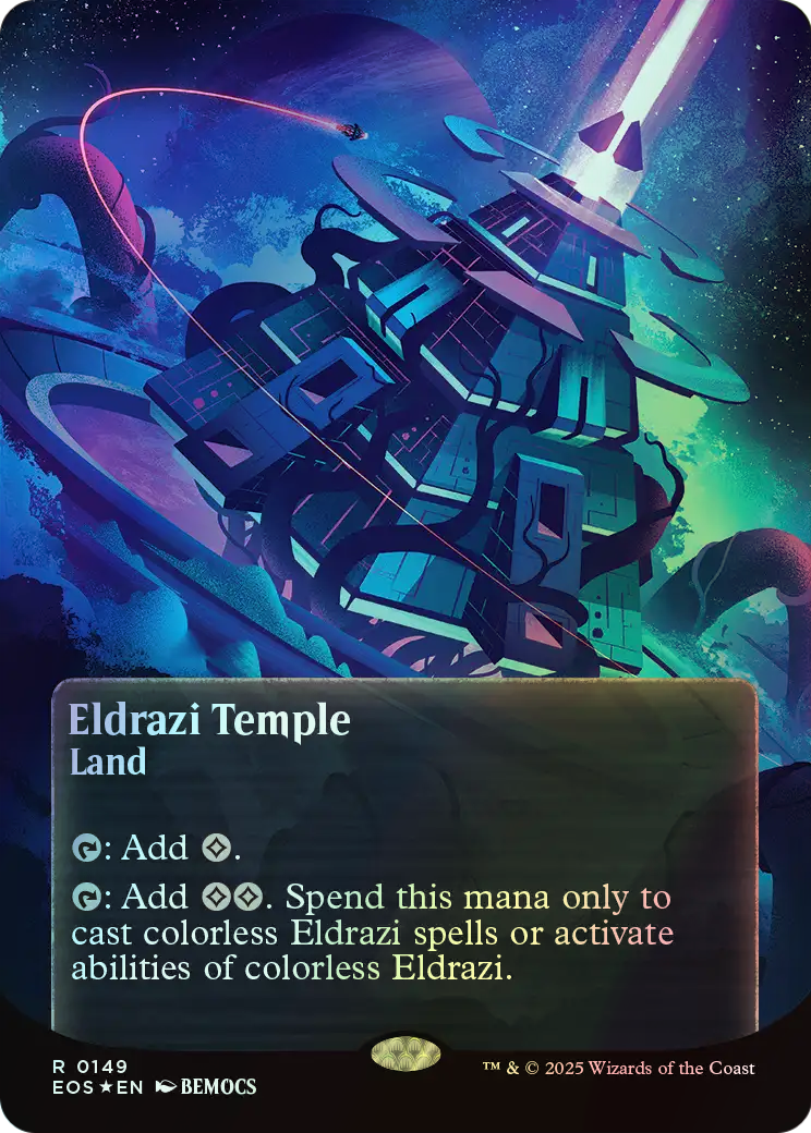 Eldrazi Temple - Galaxy Foil (EOS) #149 [EN/F]