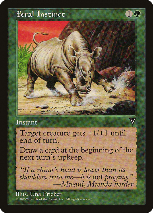 Feral Instinct (VIS) #107 [EN/N] s/o