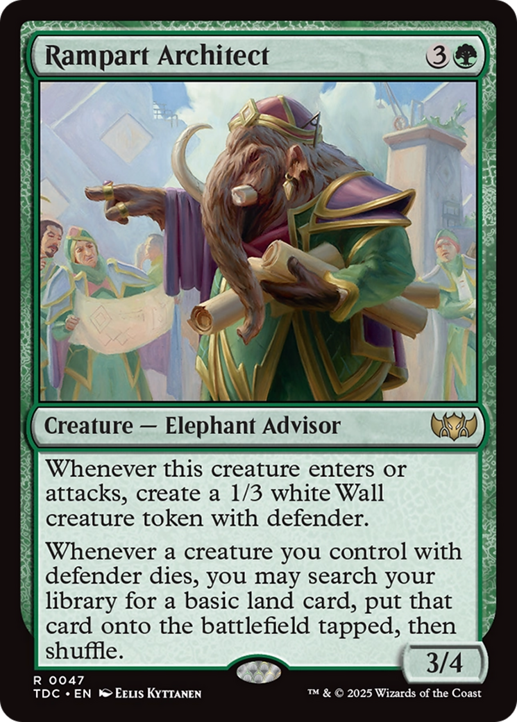 Rampart Architect (TDC) #47 [EN/N]
