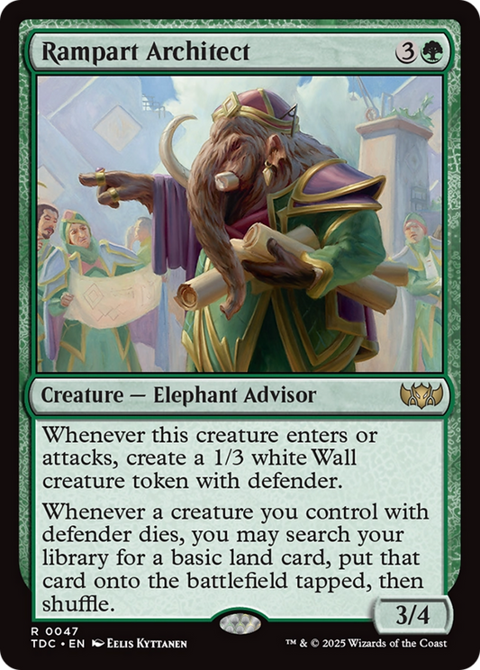 Rampart Architect (TDC) #47 [EN/N]