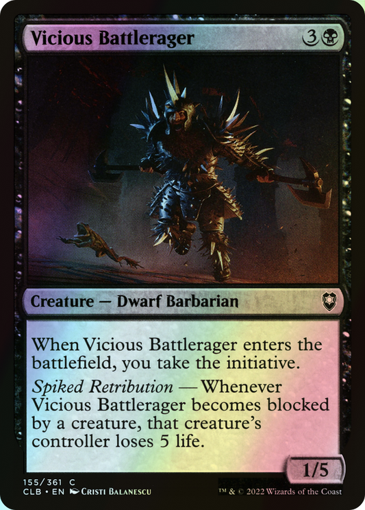 Vicious Battlerager (CLB) #155 [EN/F] s/o