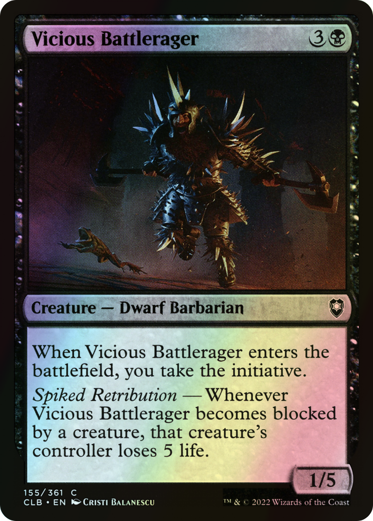 Vicious Battlerager (CLB) #155 [EN/F] s/o