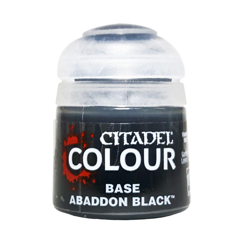 Citadel Colour -Base Abaddon Black -(12ml)